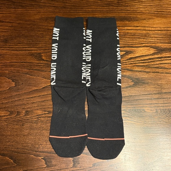 Black and Gold 'Not Your Honey' Socks - Picture 3 of 5